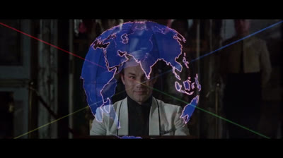 Jamais plus jamais (James Bond, 1983) – le duel électronique.