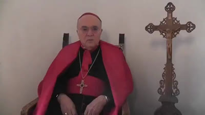 Lastima que no sea el papa el Arzobismo Carlo María Vigano emite una grave advertencia sobre el Nuevo Orden Mundial ...