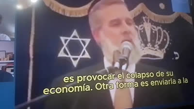 Un Rabino israelí " debemos hacer una guerra tan grande que colapse occidente y que la segunda guerra  sea un juego de niños "