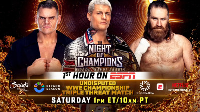 Cody Rhodes vs Gunther vs Sami Zayn (Full Match)