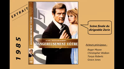 Dangereusement vôtre (James Bond, 1985) – le Dirigeable Zorin