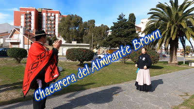 BAILANDO LA CHACARERA DEL ALMIRANTE BROWN EN SAN CLEMENTE DEL TUYU