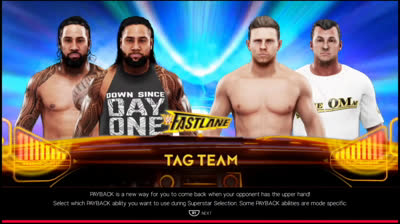The Usos vs Shane McMahon & The Miz (WWE 2K19)
