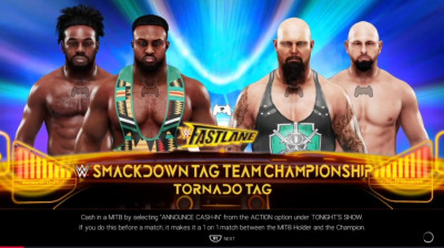Luke Gallows & Karl Anderson vs The New Day (WWE 2K19)