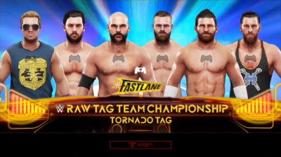 Breezango vs The Revival vs Zack Ryder & Curt Hawkins (WWE 2K19)