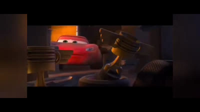Princess Odette and lightning McQueen