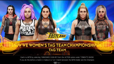 Natalya & Dana Brooke vs The Riott Squad (WWE 2K19)