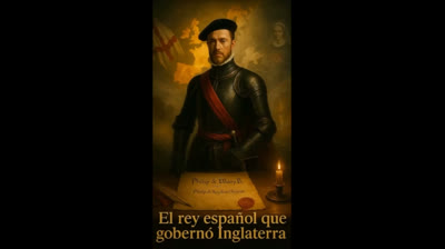 “Hubo un día en que Inglaterra tuvo un rey español. Y casi nadie lo recuerda.”