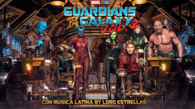 Guardianes de la Galaxia Volumen 2 con MUSICA LATINA