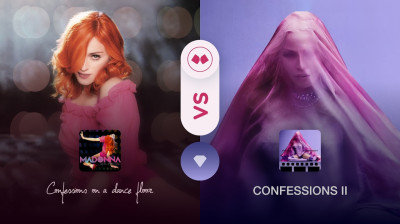 Confessions on a dance floor vs CONFESSIONS II | Madonna | Album Battle | Musicart