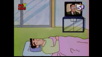 shin chan francais episode 002c papa se fait du sourcil [fox kids]