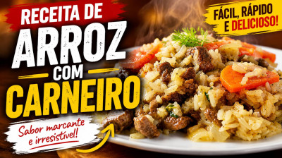 O Segredo para um Arroz com Carneiro Perfeito e Bem Temperado