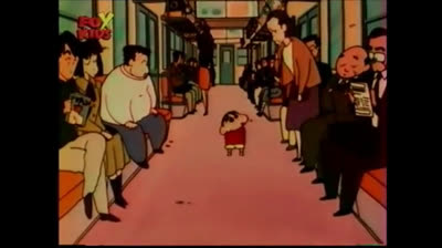shin chan francais episode 021c oublié dans le métro [fox kids]
