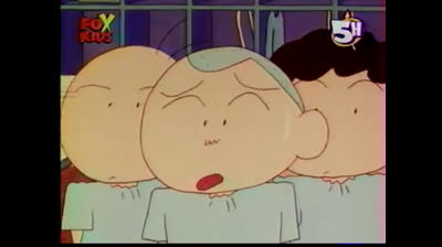 shin chan francais episode 025b a la piscine de l'école [fox kids]