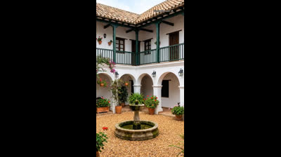 Que maravilla! En las casas romanas, el patio era el centro de la vivienda, pero tenía grandes inconvenientes: con la lluvia aparecía el barro y con el calor, el polvo inundaba el hogar