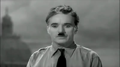 Charlie Chaplin - Discours, Le Dictateur
