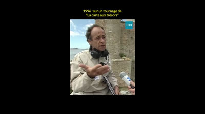 Sur le tournage de la carte aux trésors 1996 à La Rochelle
