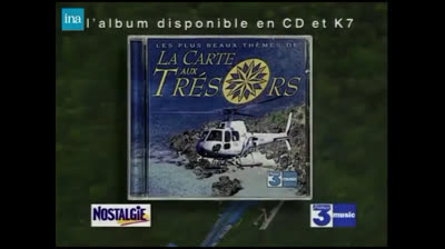 Publicité Musiques de la Carte aux trésors 1997