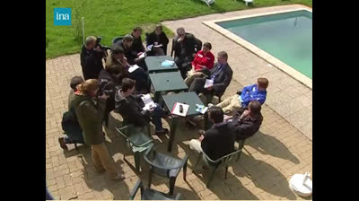 Tournage de la Carte au trésor Haute-Vienne 2002